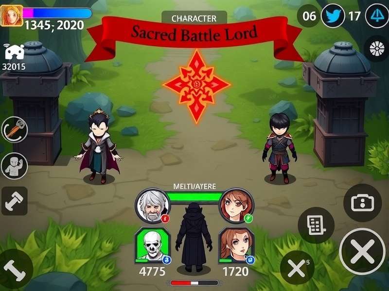 Sacred Battle Lord multiplayer battle scene